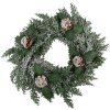 Clayre & Eef 65776 Decorazione Corona di Natale Ø 40x5 cm