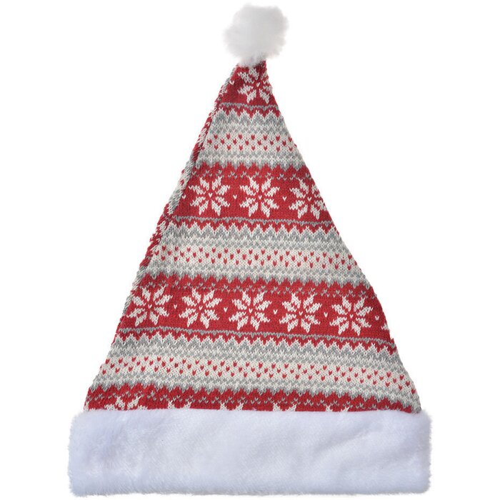 Clayre & Eef 65673 Cappello di Natale Ø 20x40 cm