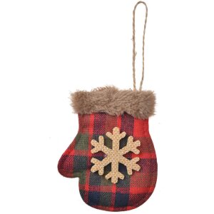 Clayre & Eef 65683 Guanti da appendere 8x1x10 cm