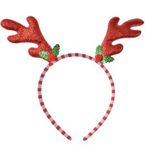Clayre & Eef 65688 Cerchietto con corna 20x3x21 cm