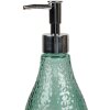 Clayre & Eef 6GL4900GR Dispenser per sapone in vetro verde Ø 9x19 cm 400 ml