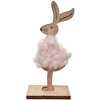 Clayre & Eef 65632 Decorazione Coniglio 5x4x12 cm