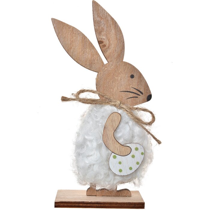 Clayre & Eef 65633 Decorazione Coniglio 7x4x15 cm