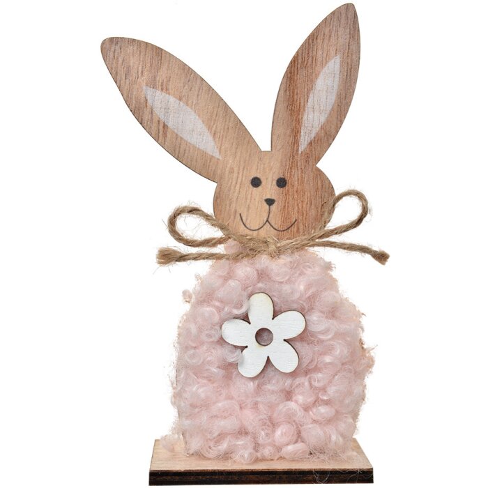 Clayre & Eef 65634 Decorazione Coniglio 6x4x14 cm