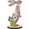 Clayre & Eef 65635 Decorazione Coniglio 6x4x12 cm