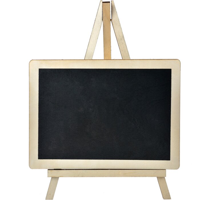 Clayre & Eef 65644 Lavagna con gesso 20x1x27 cm