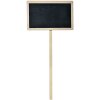 Clayre & Eef 65645 Lavagna con tappo per piante 16x1x35 cm
