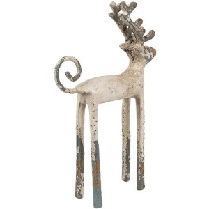Clayre & Eef 6Y5660 Decorazione Cervo 16x5x25 cm