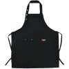 Clayre & Eef KT041.038 Grembiule Denim Nero 75x65 cm