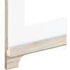 Hama cornice per ritratto Beauty 13 x 18 cm legno MDF vetro riflettente trasparente-bianco