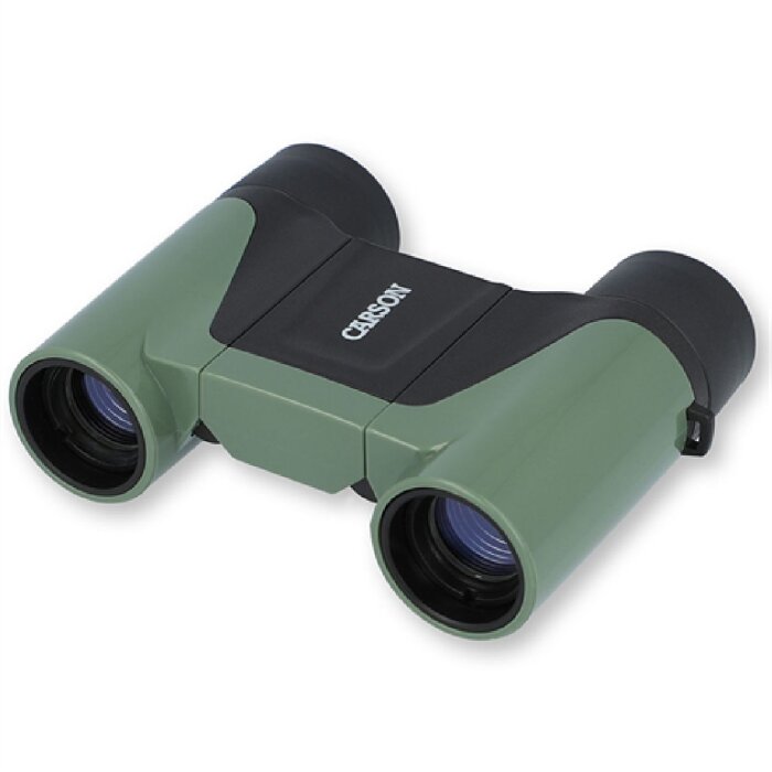 Binocolo Carson Wildcat 7x18 per bambini Senza messa a fuoco Leggero e robusto con cinghia di trasporto