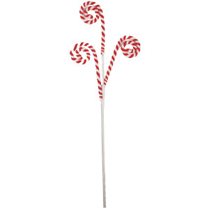 Clayre & Eef 65849 Decorazione natalizia bastone di...