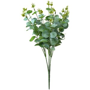 Clayre & Eef 6PL0256 Ramo decorativo in plastica verde 12x8x50 cm