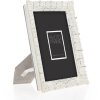 Cornice in resina ZEP Sabletes 13x18 cm bianco vintage con supporto