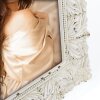 Cornice in resina ZEP Sabletes 13x18 cm bianco vintage con supporto