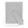 ZEP Cornice per ritratto rosa 15x20 cm Decorazione rosa in resina sintetica bianca