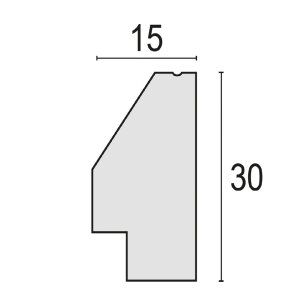 Cornice ZEP Essen 13x18 cm in legno naturale per formato verticale e orizzontale