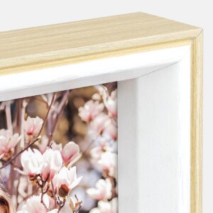 Cornice ZEP Essen 13x18 cm in legno naturale per formato verticale e orizzontale