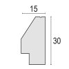 Cornice ZEP Essen 13x18 cm in legno naturale per formato verticale e orizzontale
