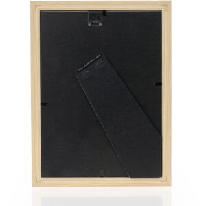 Cornice ZEP Essen 20x30 cm in legno naturale con vetro trasparente per ritratti in formato orizzontale