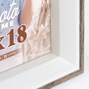 Cornice ZEP in legno Essen 15x20 cm marrone con supporto