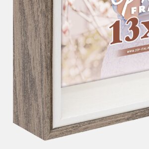 Cornice ZEP in legno Essen 15x20 cm marrone con supporto