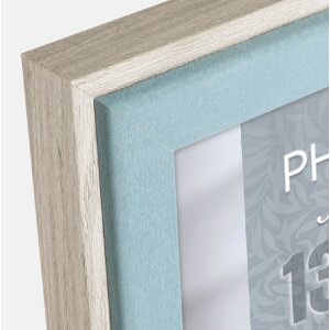 Portafoto in legno ZEP Bochum 10x15 cm colore B vetro trasparente