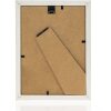 Cornice in legno ZEP sala 13x18 cm profilo blocco bianco con vetro trasparente