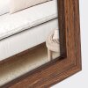 Telaio in legno ZEP sala 13x18 cm marrone vetro trasparente profilo 1,5 cm