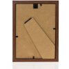 Telaio in legno ZEP sala 13x18 cm marrone vetro trasparente profilo 1,5 cm