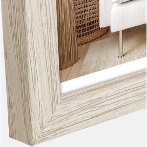 Telaio in legno ZEP sala 20x30 cm profilo in vetro naturale trasparente 1 5 cm