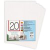 ZEP MBA20RIC Inserti magnetici 10 fogli 20 pagine per raccoglitori ad anelli