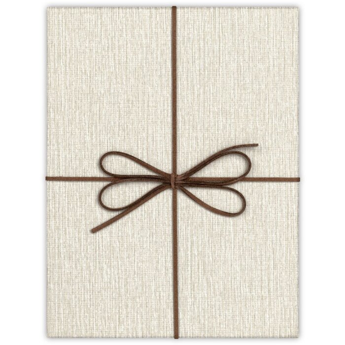 ZEP Box Piacenza A 32x32x4 cm Scatola regalo in carta con fiocco