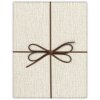 ZEP Box Piacenza A 32x32x4 cm Scatola regalo in carta con fiocco