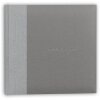 Album fotografico ZEP Luis grigio 32x32 cm 60 pagine bianche con interfogli in vetro