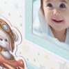 ZEP album per bambini Brian 32x32 cm orso blu aeroplano 60 pagine foto cartone
