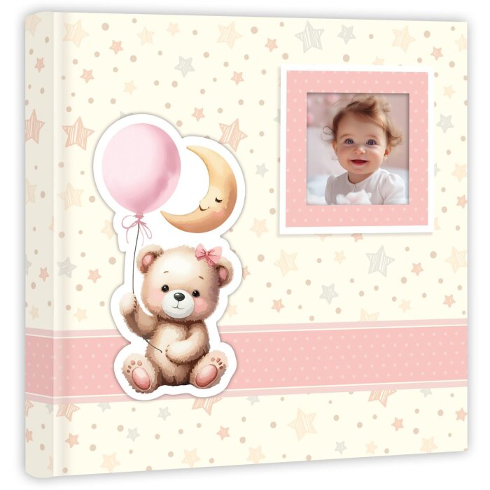 ZEP album per bambini Brian 32x32 cm orso rosa aeroplano 60 pagine foto cartone