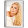ZEP cornice per ritratti in metallo 120S20 argento 10x15 cm supporto in velluto posteriore