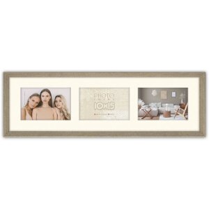 ZEP Portafoto in polistirolo Nola 3Q 3x10x15 Beige 56x18 cm