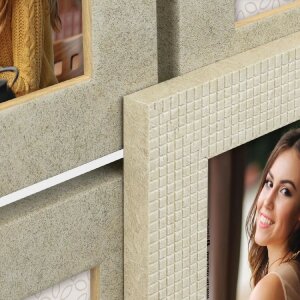 ZEP Cornice portafoto in MDF Zante per 9 foto 10x15 cm...