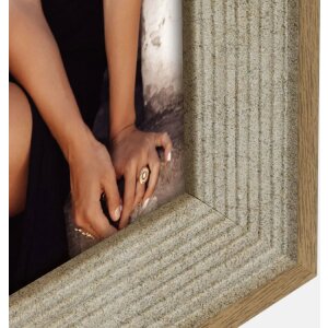 Portafoto ZEP Polysterol Naxos Brown 10x15 cm