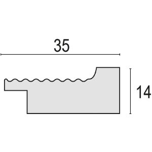 Portafoto ZEP Polysterol Naxos Brown 10x15 cm