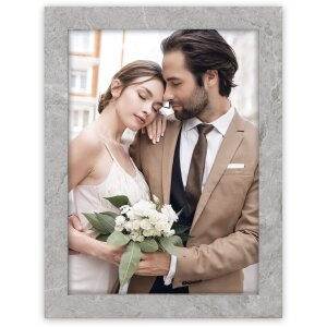 ZEP Lord Cornice in legno grigio 10x15 cm