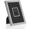 ZEP Lord Cornice in legno grigio 13x18 cm