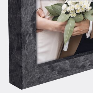 ZEP Lord Cornice nera in legno 10x15 cm