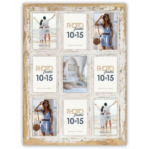 ZEP cornice in legno Revel 9 foto 10x15 cm stile vintage