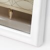 ZEP Cornice in legno Aosta Bianco 13x18 cm Superficie lucida Profilo modanatura da 1,4 cm