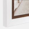 ZEP Portafoto in legno Caen 20x25 cm bianco marrone