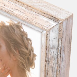 Cornice in legno ZEP Rosel naturale 20x30 cm Cornice per ritratti in legno con supporto in vetro trasparente