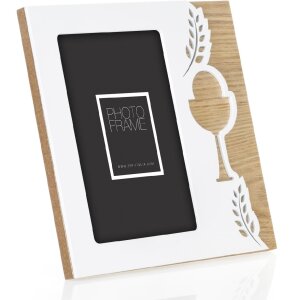 ZEP Manuela cornice 10x15 cm legno bianco natura